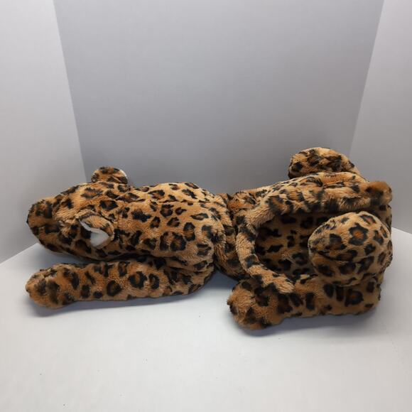 1998 Manhattan Toy Company Leopard Cheetah XLarge Realistic Floppy - Picture 1 of 12